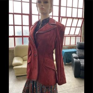Vintage 70s suede blazer or jacket DEADSTOCK and in great condition!!!